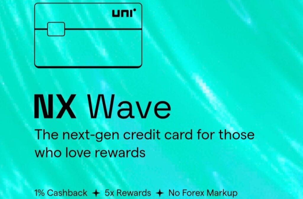 Uni nx wave credit card