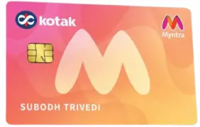 Myntra Kotak Credit Card